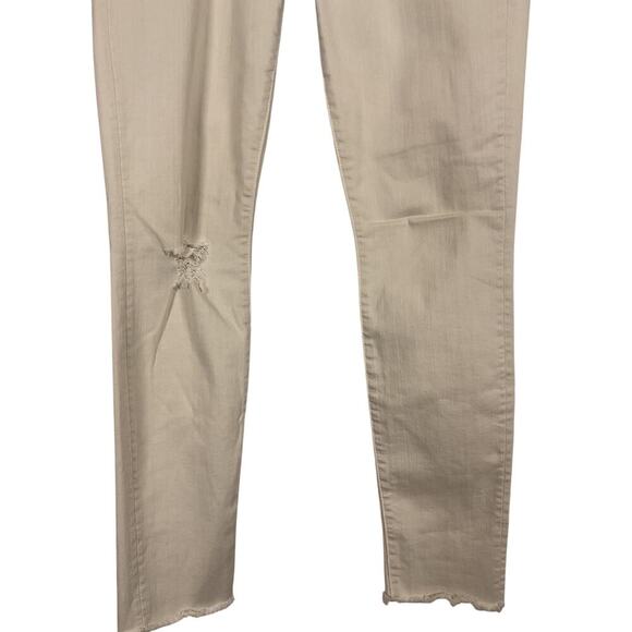 MOTHER The Double Fray Charmer in Sexy Just Walked Into Town Skinny Jeans SZ 27 - Picture 4 of 12